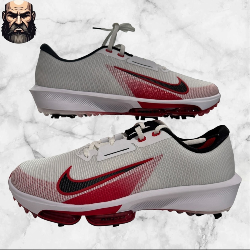 Nike Air Zoom Infinity Tour 2 Golf Red Wide FD0218-101 Men's Size 13 Wide - Picture 2 of 7
